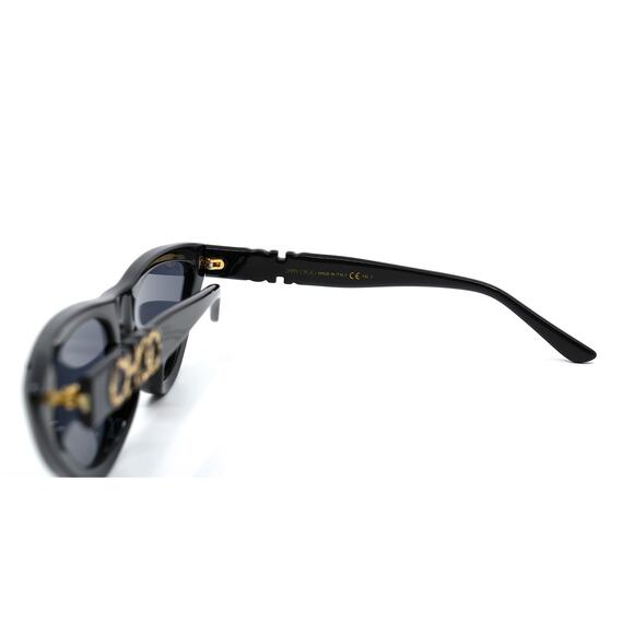 NEW JIMMY CHOO SPARKS/S 807 Black Cat Eye Sunglasses Grey Lens Women AUTHENTIC - Picture 11 of 14